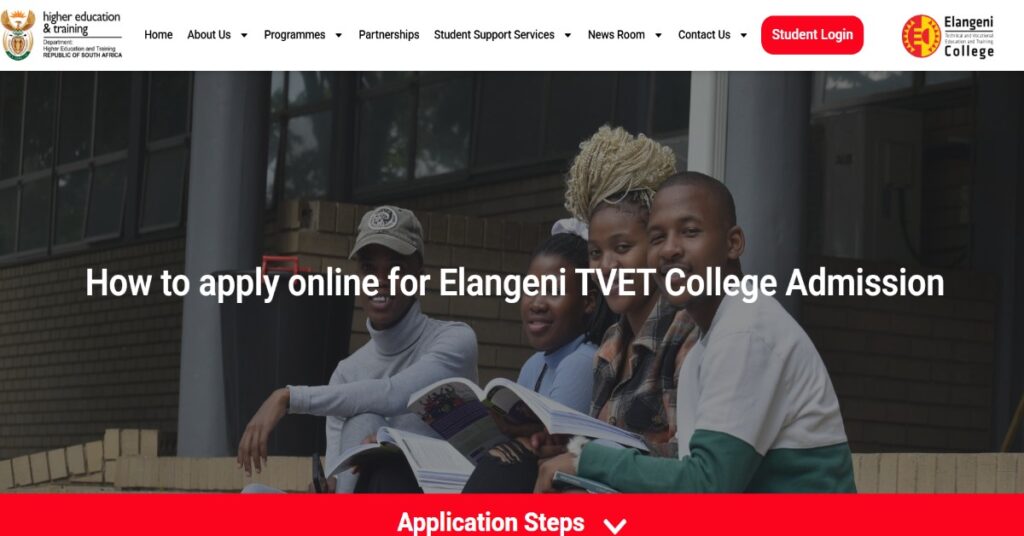 Elangeni College Online Application for 2025